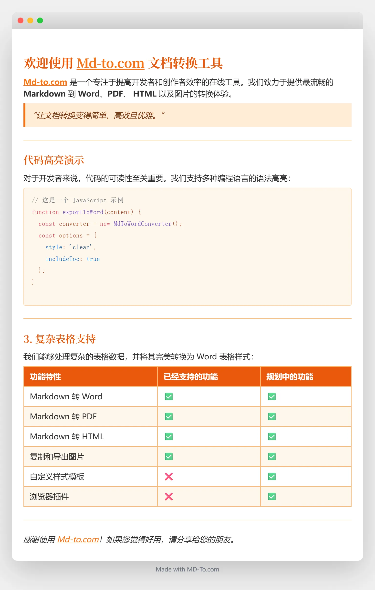 Border effect comparison